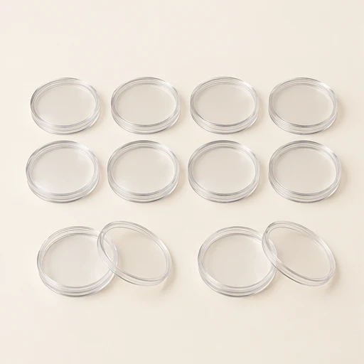 Clear coin capsule set