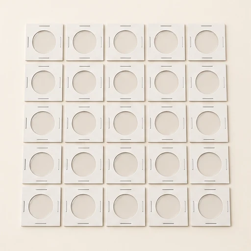 Cardboard coin holders